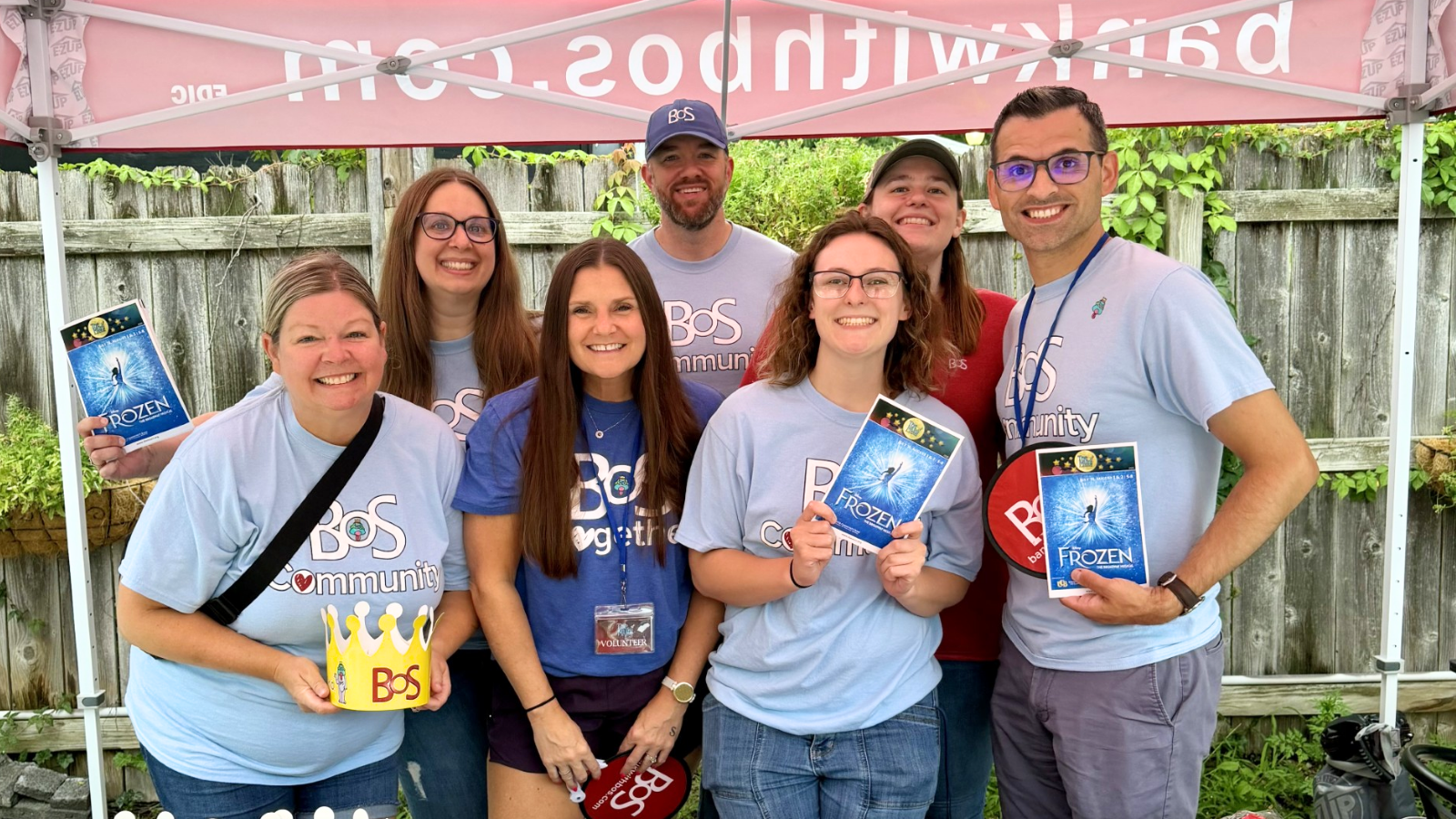 BOS employees volunteer at the Springfield Muni Opera.
